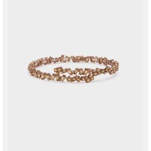 Stella & Dot Hera Coil Bracelet Rose Gold